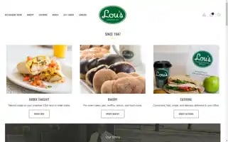 Lousrestaurant.shop Screenshot 2024-05-05 14:51:34