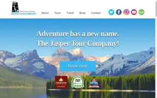 Jaspertourcompany.com Screenshot 2024-04-19 11:59:55