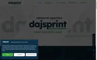 Dajsprint.sk Screenshot 2024-05-19 19:46:38