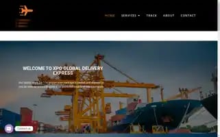 Xpoglobaldeliveryexpress.com Screenshot 2024-05-25 08:18:19