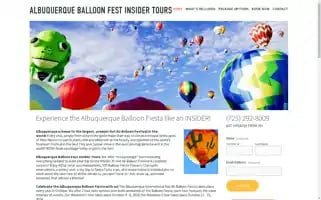 Albuquerqueballoonfestinsidertours.com Screenshot 2024-04-15 01:56:23