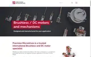 Precisionmicrodrives.com Screenshot 2024-07-10 04:35:17