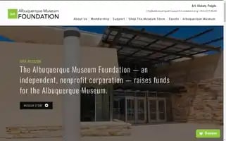 Albuquerquemuseumfoundation.org Screenshot 2024-06-11 18:43:07