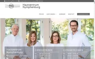 Hautzentrum-nymphenburg.de Screenshot 2024-06-16 15:26:08