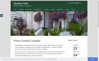 The-beverley-hotel.co.uk Screenshot 2024-04-23 11:44:26