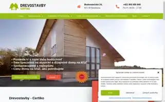 Drevostavby-certiko.sk Screenshot 2024-05-19 21:12:01