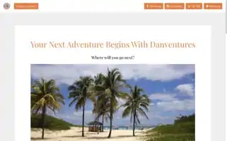 Danventurestravel.com Screenshot 2024-04-22 20:47:58