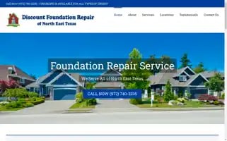 Discountfoundationrepair.com Screenshot 2024-05-09 10:27:32