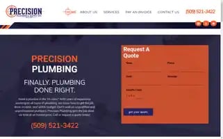 Precisionplumbingandsupply.com Screenshot 2024-05-13 11:46:20