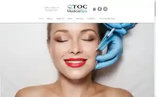 Tocmedicalspa.com Screenshot 2024-05-16 21:40:19