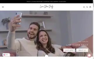 Livecleandaily.com Screenshot 2024-05-03 19:27:23