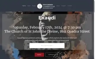 Voxhumanachoir.ca Screenshot 2024-06-11 11:02:15
