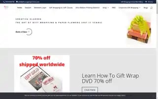 Giftwrappingcourses.co.uk Screenshot 2024-06-12 14:25:45