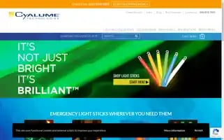 Getcyalume.com Screenshot 2024-05-15 23:29:30