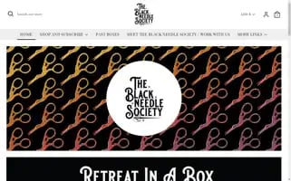 Theblackneedlesociety.com Screenshot 2024-07-08 03:14:13