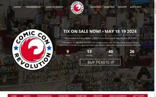 Comicconrevolution.com Screenshot 2024-05-09 05:19:37