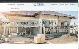 Coelumconstruction.com Screenshot 2024-07-01 14:06:02
