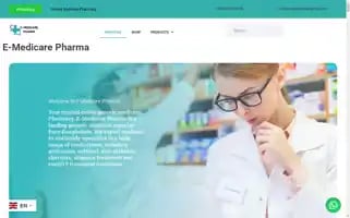 Emedicarepharma.com Screenshot 2024-05-20 13:39:27