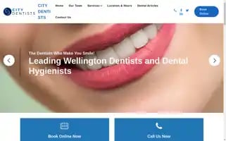 Citydentists.co.nz Screenshot 2024-05-09 02:53:21