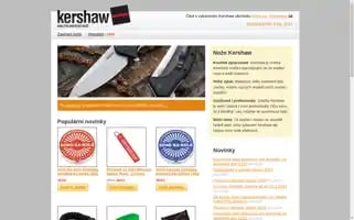 Kershawknives.cz Screenshot 2024-07-09 08:40:26