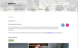 Pjpottery.com.au Screenshot 2024-05-28 01:38:42