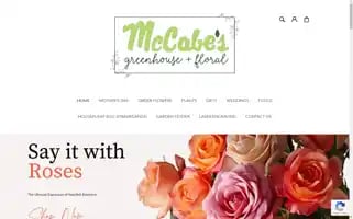 Mccabesgreenhouseandfloral.com Screenshot 2024-05-16 07:19:26
