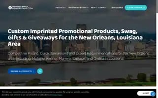 Promotionalproductsneworleans.com Screenshot 2024-05-16 14:05:16