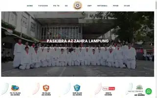 Azzahralampung.sch.id Screenshot 2024-06-14 16:22:50