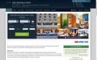 Jaltaboutiquehotelprague.com Screenshot 2024-04-19 13:16:08
