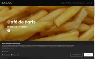 Cafedeparis-tournai.be Screenshot 2024-04-22 12:16:22