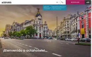 Actahotels.es Screenshot 2024-04-23 10:03:15