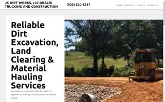 Jktruckingandconstruction.com Screenshot 2024-06-13 12:28:18