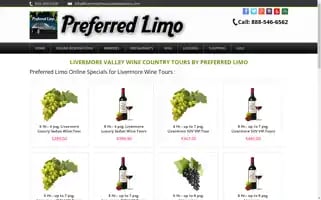 Livermorelimousinewinetours.com Screenshot 2024-04-16 22:04:08