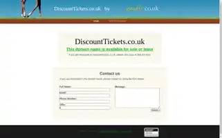 Discounttickets.co.uk Screenshot 2024-04-17 05:43:30