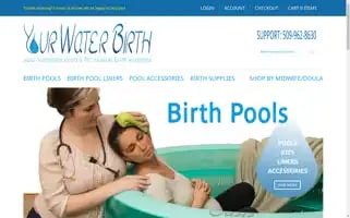 Yourwaterbirth.com Screenshot 2024-05-15 09:24:33