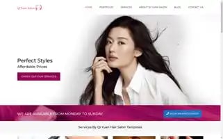 Qiyuansalon.com Screenshot 2024-07-05 03:40:27