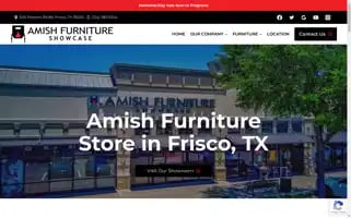 Amishfurnitureshowcasefrisco.com Screenshot 2024-05-15 11:36:40