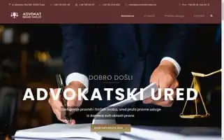 Advokatsmajic.ba Screenshot 2024-07-09 14:27:56