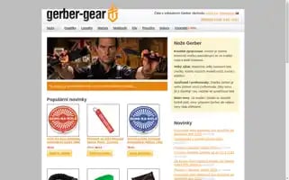 Gerber-gear.cz Screenshot 2024-07-09 08:39:51