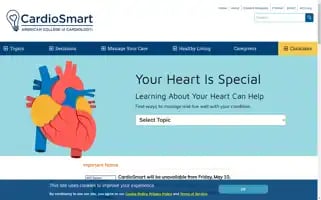 Cardiosmart.org Screenshot 2024-05-09 00:03:23