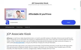 Jcpassociatekiosk.online Screenshot 2024-05-12 12:42:08