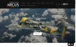 Arcus-hobby.store Screenshot 2024-04-15 23:51:01