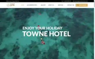 Townehotelinn.com Screenshot 2024-04-17 17:34:54