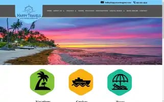 Happytravelsagency.com Screenshot 2024-04-17 06:47:20