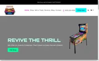 Arizonapinballandarcade.com Screenshot 2024-07-05 07:14:34