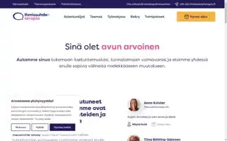 Ihmissuhdeterapia.fi Screenshot 2024-07-04 08:54:30