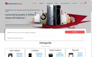 Elektroluks-shop.rs Screenshot 2024-05-27 22:27:07