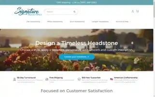 Signatureheadstones.com Screenshot 2024-05-13 22:37:18