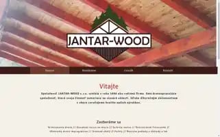 Jantarwood.sk Screenshot 2024-07-10 09:34:26