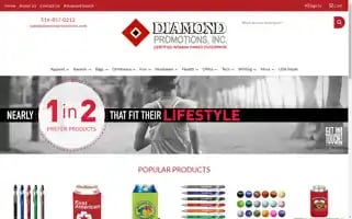 Diamondpromotions.com Screenshot 2024-05-15 19:52:24